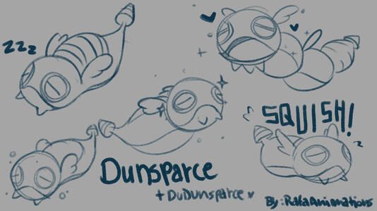 Pokémon Dunsparce Art